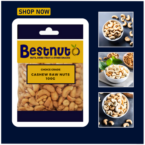 Cashew Raw 100G | Bestnut. Ace Nut Traders (PTY) LTD.