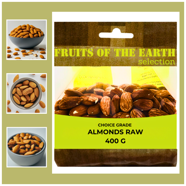 Almonds Raw 400 G