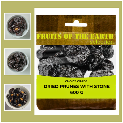 Dried Prunes With Stone 600 G