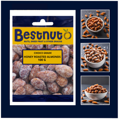 Honey Roasted Almonds 100 G