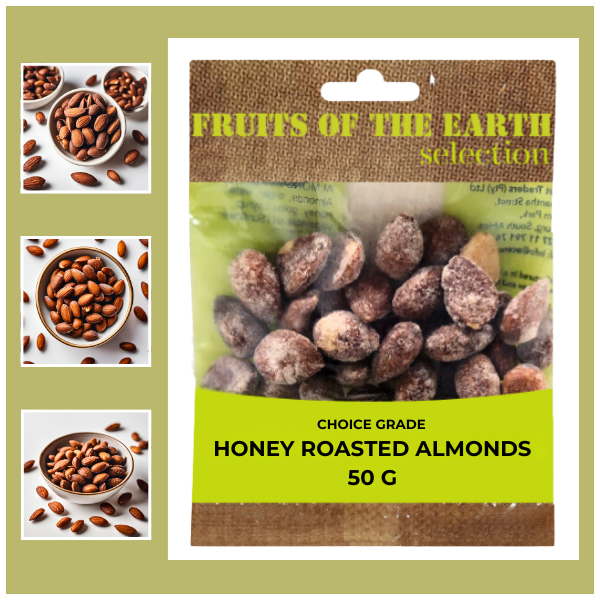 Honey Roasted Almond 12x50 G