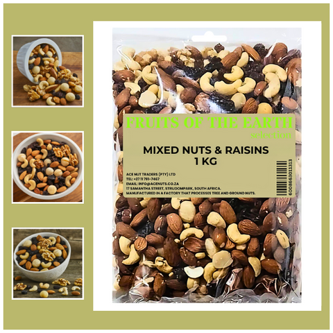 Mixed Nuts & Raisins 1 KG