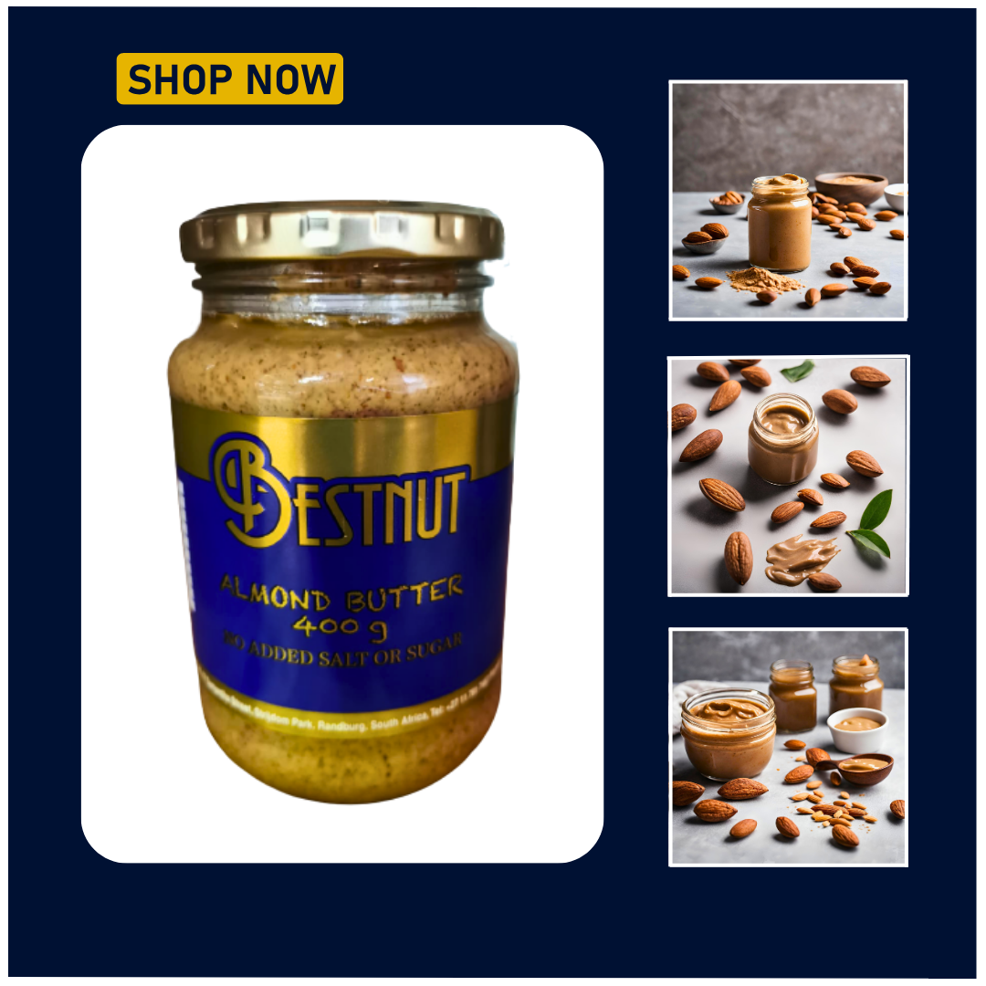 Almond Butter 400G | Bestnut. Ace Nut Traders (PTY) LTD.