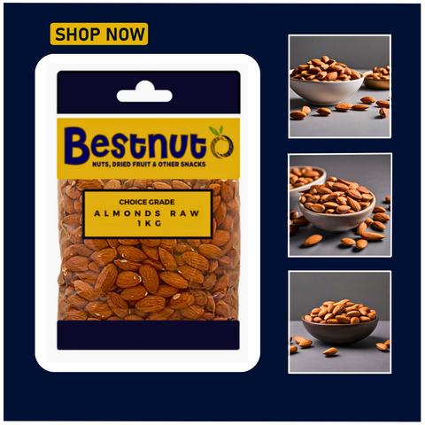 Almonds Raw 1KG | Bestnut Ace Nut Traders (PTY) LTD.