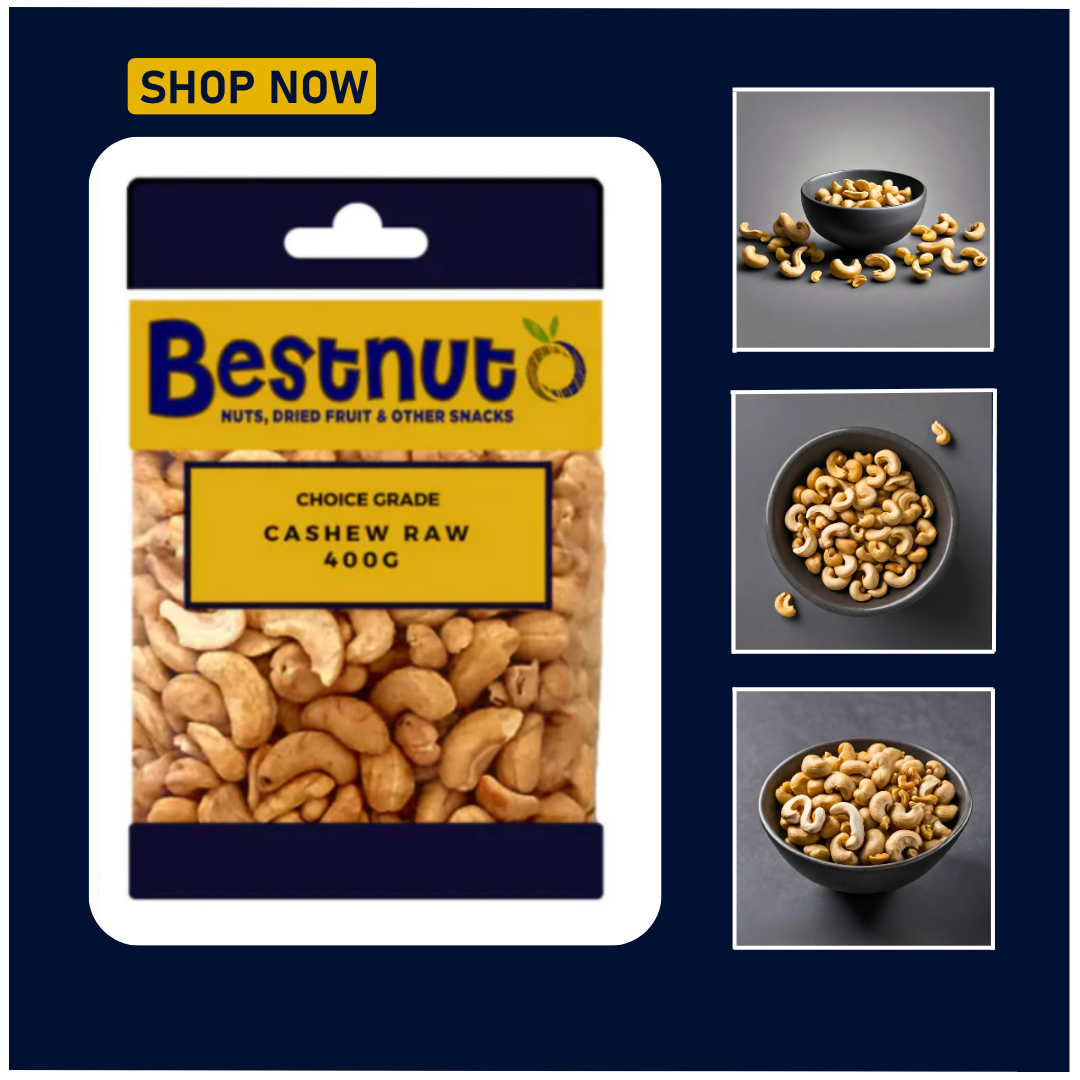 Cashew Nuts Raw 400G |  Bestnut. Ace Nut Traders (PTY) LTD.