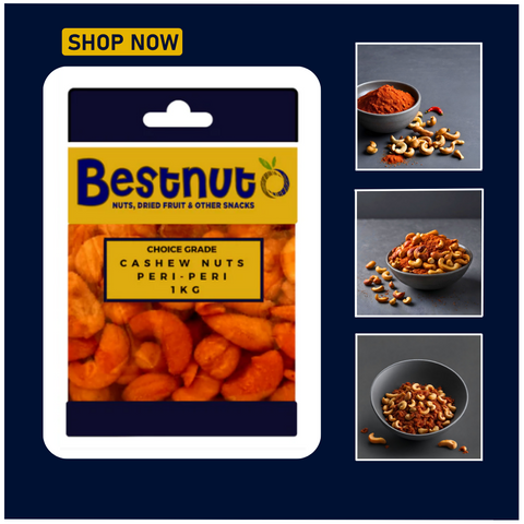 Cashew Peri-Peri 1KG | Bestnut. Ace Nut Traders (PTY) LTD.