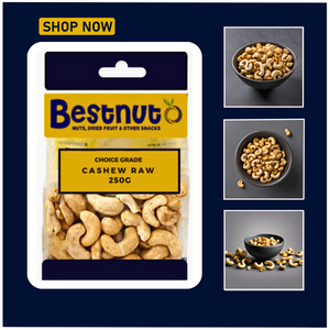 Cashew Raw 250G | Bestnut. Ace Nut Traders (PTY) LTD.