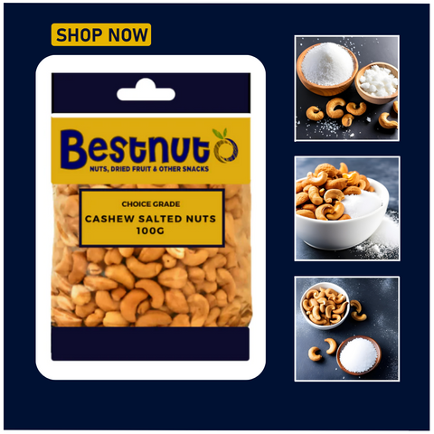 Cashew Salted 100G | Bestnut. Ace Nut Traders (PTY) LTD.