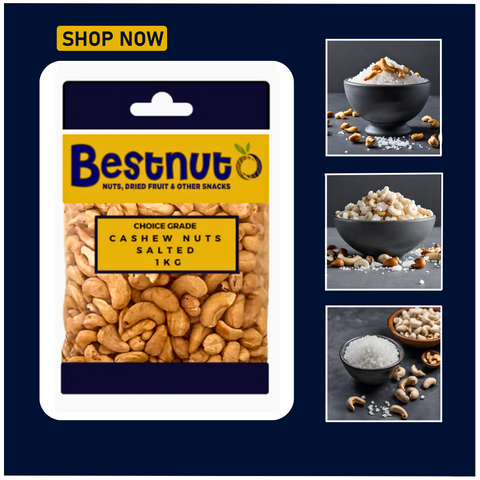 Cashew Salted 1KG | Bestnut. Ace Nut Traders (PTY) LTD.