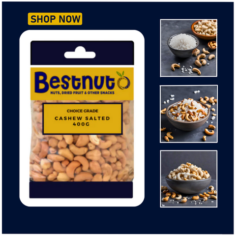 Cashew Salted Nuts 400G | Bestnut. Ace Nut Traders (PTY) LTD.