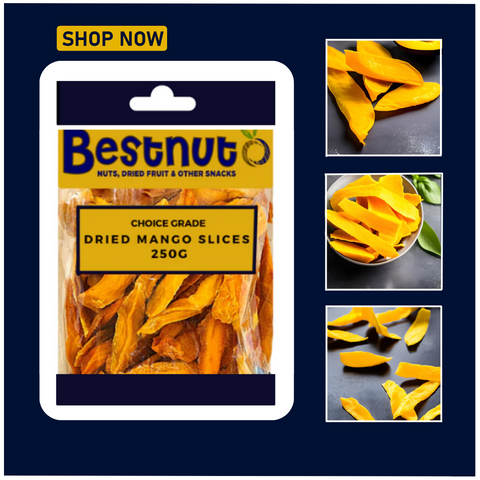 Dried Mango Slices 250G | Bestnut. Ace Nut Traders (PTY) LTD.