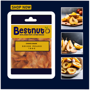 Dried Pears 100G | Bestnut. Ace Nut Traders (PTY) LTD.