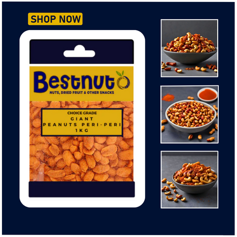 Giant Peanuts Peri-Peri 1KG | Bestnut. Ace Nut Traders (PTY) LTD.