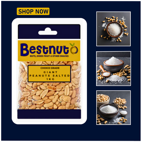 Giant Peanuts Salted 1KG | Bestnut. Ace Nut Traders (PTY) LTD.