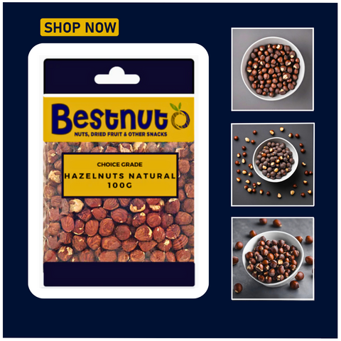 Hazelnuts Natural 100G | Bestnut. Ace Nut Traders (PTY) LTD.
