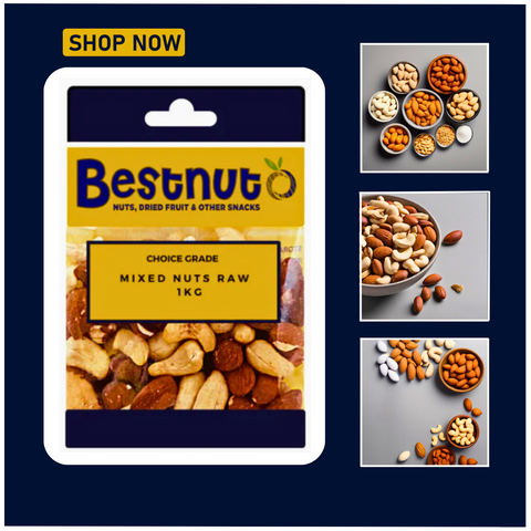 Mixed Nuts Raw 1KG | Bestnut. Ace Nut Traders (PTY) LTD.