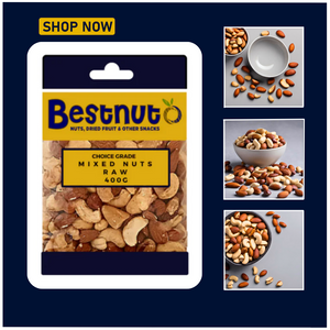 Mixed Nuts Raw 400G | Bestnut. Ace Nut Traders (PTY) LTD.