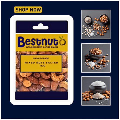 Mixed Nuts Salted 1KG | Bestnut. Ace Nut Traders (PTY) LTD.