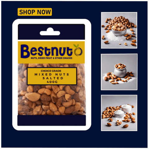 Mixed Nuts Salted 400G | Bestnut. Ace Nut Traders (PTY) LTD.