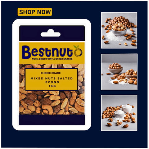 Mixed Nuts Salted Econo 1KG | Bestnut. Ace Nut Traders (PTY) LTD.