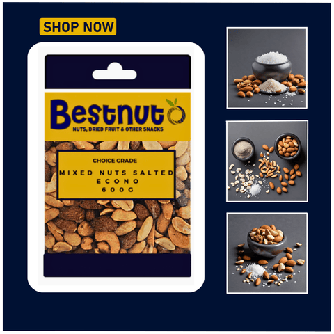 Mixed Nuts Salted Econo 600G | Bestnut. Ace Nut Traders (PTY) LTD.