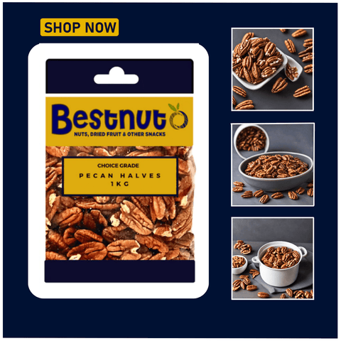 Pecan Halves 1KG | Bestnut. Ace Nut Traders (PTY) LTD.
