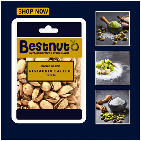 Pistachio Salted 100G |  Bestnut. Ace Nut Traders (PTY) LTD.