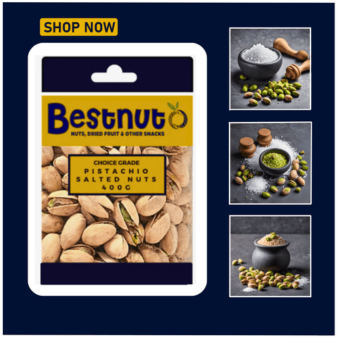 Pistachio Salted 400G |  Bestnut. Ace Nut Traders (PTY) LTD.