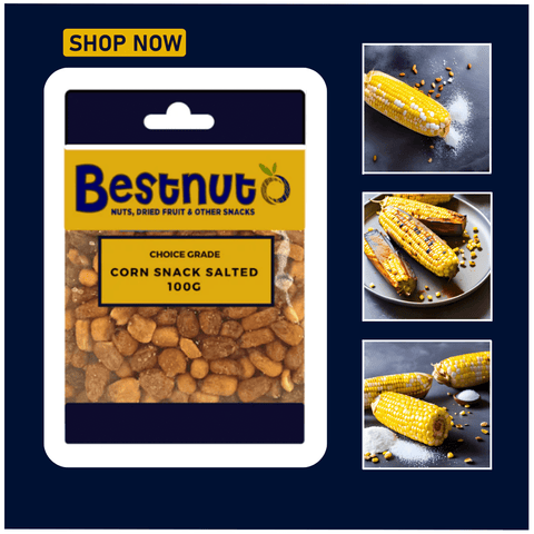 Salted Corn Snacks 100G | Bestnut. Ace Nut Traders (PTY) LTD.